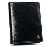 Biroul clasic vertical pentru bărbați din piele naturală cu tehnologie RFID