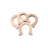 Accesorii creatie - lemn - potcoave, set 4 buc, Colorarte