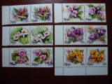 NIUE SERIE FLORI MNH