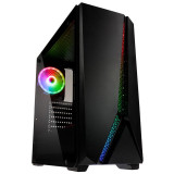 Cumpara ieftin Carcasa Kolink Quantum RGB Mid-Tower NEGRU