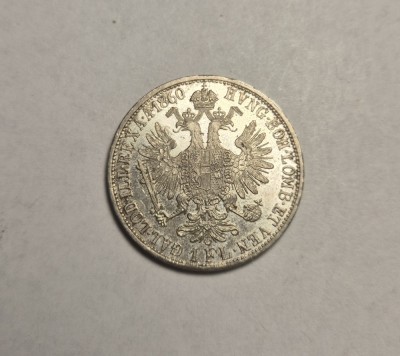 1 Florin 1860 A UNC foto
