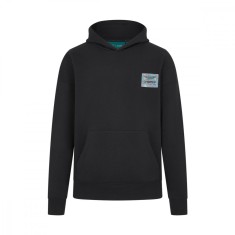 Aston Martin hanorac de bărbați cu glugă Las Vegas GP black F1 Team 2024 - XXL