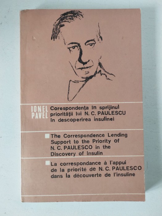 Corespondenta in sprijinul prioritatii lui N. C. Paulescu, Ionel Pavel