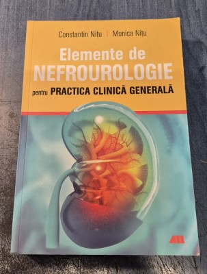 Elemente de nefrourologie Constantin Nitu foto