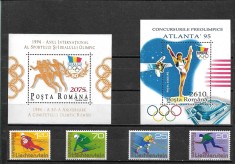 C5741- Lot timbre nestampilate MNH,Romania+sport