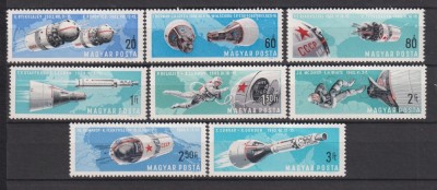 UNGARIA 1966 MI. 2200-2306 MNH foto