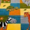 Covor Pentru Copii, Kolibri Animale, 11379-120, Multicolor, Diverse Dimensiuni, 2200 gr/mp - 160x230 cm