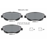 Placute frana Toyota Avensis Estate ( T27) 11.08-10.18, Avensis Sedan ( T27) 11.08-10.18, Verso ( R2) 04.09-08.18, Verso Van ( R2) 04.09-08.18, Fata,, Textar