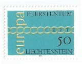 |Lichtenstein, Europa CEPT, 1971, MNH