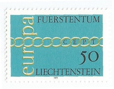 |Lichtenstein, Europa CEPT, 1971, MNH foto
