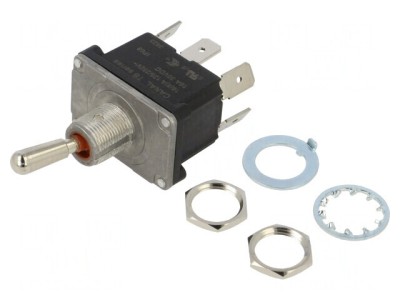 Comutator Basculant DPDT ON-ON 16A 250V foto
