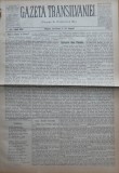 Cumpara ieftin Gazeta Transilvaniei , Numar de Dumineca , Brasov , nr. 181 , 1907