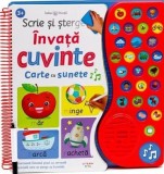 Scrie si sterge. Invata cuvinte. Carte cu sunete - Autor Anonim - Litera