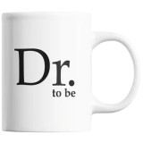 Cana alba personalizata &quot;Doctor to be&quot;, INOVATIX&reg;. 330ml, Oem