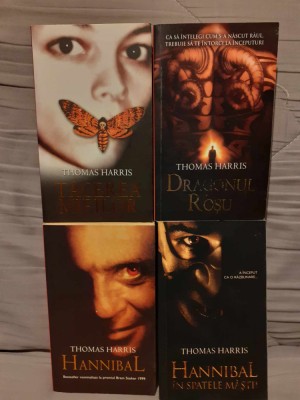 HANNIBAL LECTER CICLUL-THOMAS HARRIS (4 VOL) foto