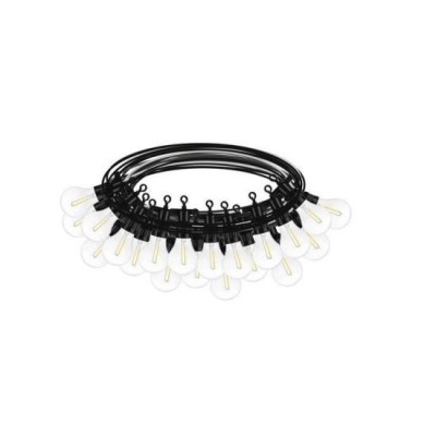 Ghirlanda tip sirag de becuri, 20 LED, 220-240V, IP44, 6 cm, 10 m GartenVIP DiyLine foto