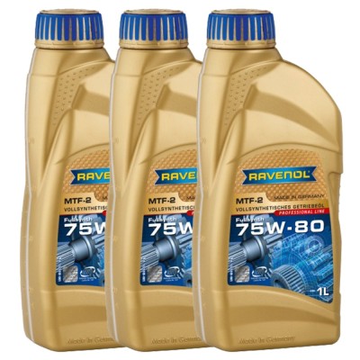 Pachet 3 litri ulei transmisie Ravenol MTF-2 75W80 foto