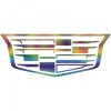 Sticker Cadillac Logo , Autocolant Auto din Folie Oracal Smart Vinyl