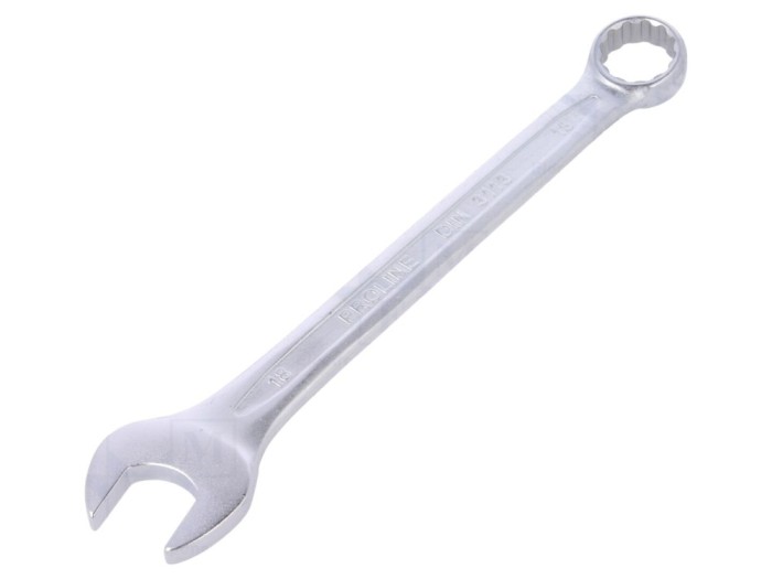 Cheie Combinată 18mm Oțel Crom-Vanadium