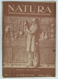 NATURA , REVISTA PENTRU RASPANDIREA STIINTEI NO. 4 , 1938