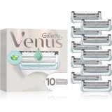 Gillette Venus Pubic Hair&amp;Skin rezerva Lama pentru ajustarea liniei bikinilor 10 buc
