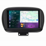 Navigatie dedicata cu Android Fiat 500X dupa 2014, 12GB RAM, Radio GPS Dual