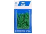 Colier de Str&acirc;ngere Verde 100mm x 2,5mm Poliamidă