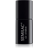 Semilac UV Hybrid Top No Wipe Real Color lac gel de unghii pentru acoperirea superioară 7 ml