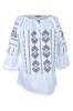Bluza tip ie dama R2, alb creta/bej safari , marimea 3XL
