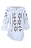 Bluza tip ie dama R2, alb creta/bej safari , marimea 3XL