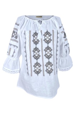 Bluza tip ie dama R2, alb creta/bej safari , marimea 3XL foto