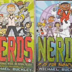 NERDS. M IS FOR MAMA'S BOY. NATIONAL ESPIONAGE, RESCUE AND DEFENSE SOCIETY VOL.1-2-MICHAEL BUCKLEY