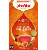Ceai cu ulei esential, Natural Wellbeing, bio 34g Yogi Tea