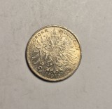 2 Coroane Korona 1913 AUNC Piesa Frumoasa