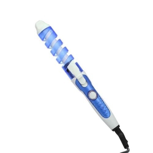 Ondulator ceramic FOXMAG24, pentru bucle, design ergonomic, albastru
