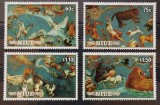 BC82, Niue 1986, serie picturi, cometa Halley