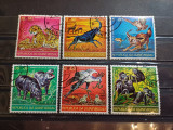 GUINEEA BISSAU 1978-CTO-ANIMALE PROTEJATE-SERIE, Stampilat