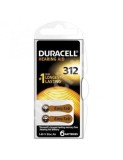 Baterii Duracell pentru aparat auditiv HA ZA312 6 buc