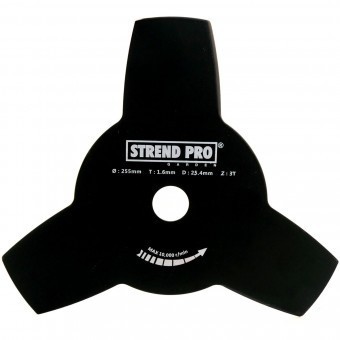 Disc metalic stea pentru motocoasa, Strend Pro TT-BC415/520, dimensiune 255x1.6 mm foto
