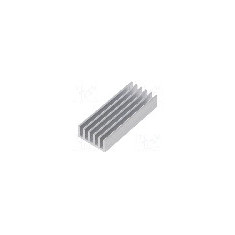 Radiator extrudat, aluminiu, 50mm x 21mm, naturala, FISCHER ELEKTRONIK - SK 652 50 AL