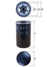 MAHLE KC 117 filtru combustibil
