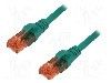 Cablu patch cord, Cat 6, lungime 3m, U/UTP, DIGITUS - DK-1612-030/G