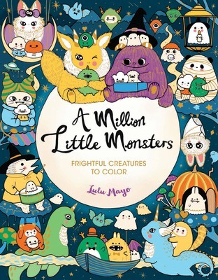 A Million Little Monsters: Frightful Creatures to Color foto