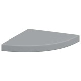 Cumpara ieftin Raft coltar de perete, gri, 35 x 35 x 3,8 cm, MDF