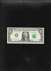 Statele Unite SUA USA 1 dollar 2009 New York B seria01469494