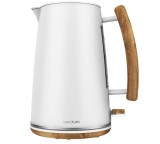 Cumpara ieftin Fierbator electric Cecotec ThermoSense 400 White Woody, Capacitate 1.7 L, Putere 3000 W - RESIGILAT