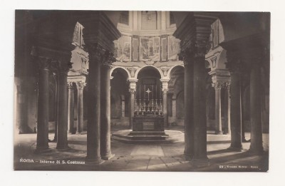 FV2-Carte Postala- ITALIA - Roma, interno di S. Constanza, necirculata foto