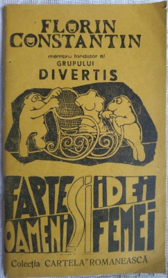 FLORIN CONSTANTIN, MEMBRU FONDATOR GRUPUL DIVERTIS: OAMENI IDEI FAPTE FEMEI/1991 foto
