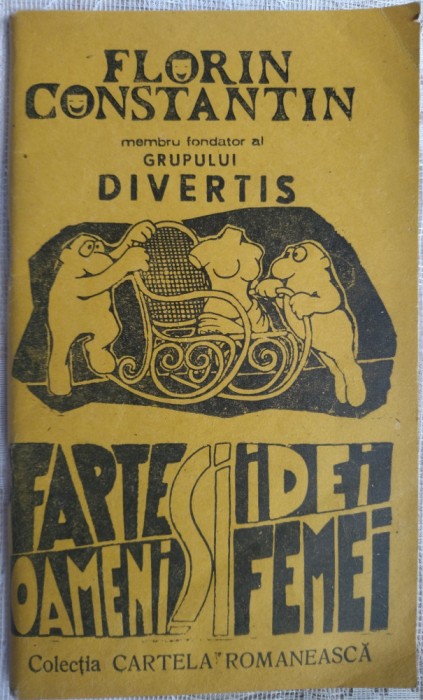 FLORIN CONSTANTIN, MEMBRU FONDATOR GRUPUL DIVERTIS: OAMENI IDEI FAPTE FEMEI/1991