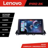 Navigatie Mazda 3 2014-2019 Lenovo Kit-463 8 core QLED 2K 12+256 360 Android Waze USB Navigatie Internet Youtube Radio CarStore Technology